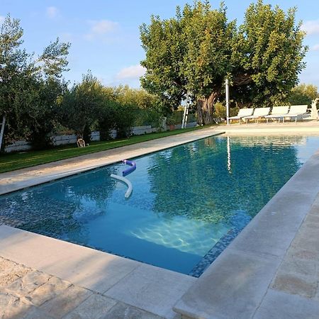 Il Vecchio Carrubo - Villa Con Piscina A Sfioro Macchia di Monte Esterno foto